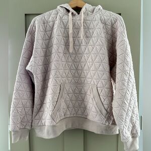 Staccato Quilted Light Blush Women's Hoodie